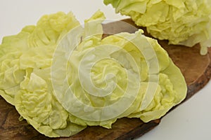 Green icebrg lettuce vegetables vegetarian food nytrition