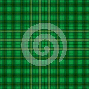 Green Irish Tartan Pattern photo