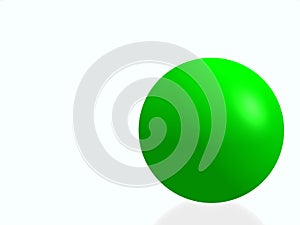 Green isolated sphere