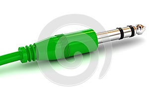 Green Jack Plug