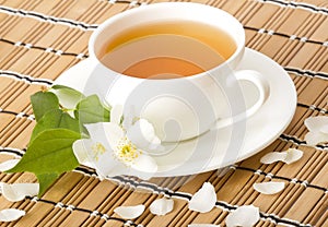 Green jasmine tea