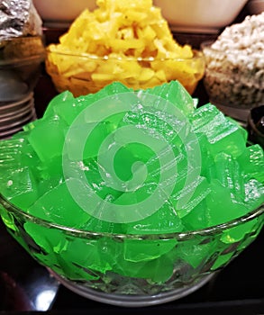 Green jelly