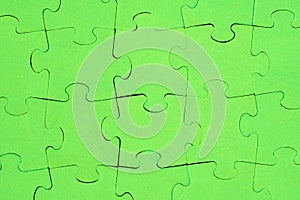 Green Jigsaw puzzle
