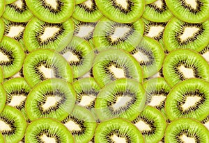 Green kiwi seamless texture