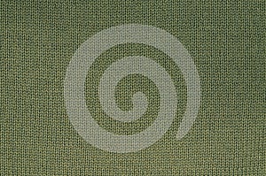 Green knitted Background Pattern, Detail