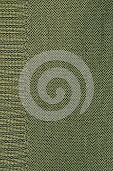 Green knitted Background Pattern, Detail, vertical