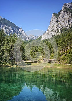 Green Lake in Styria