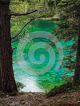 Green Lake in Styria, Austria