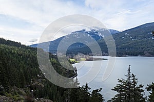 Green lake in Whistler