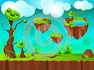 Green Land Game Layer Design