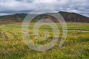 Green landscape, breathtaking, Dogubayazit, Turkey, Middle East, mountain, Iranian border, driving, winding road