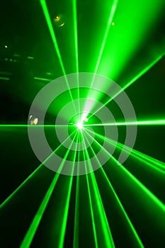 Green laser light