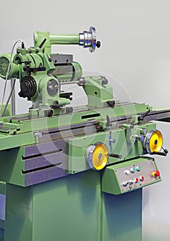 Green Lathe Machine