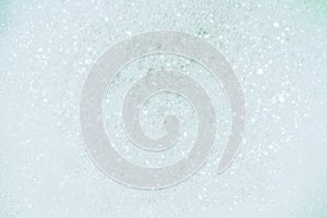 Green lather background, top view