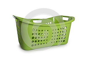 Green Laundry Basket