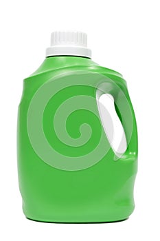 Green Laundry Detergent Bottle photo