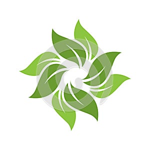 Green leaf ecology nature element vector icon. plant. tree nature logo design decorative elements. beautiful leaf vector. leaf vec