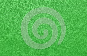 Green leather background