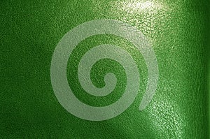 Green leather texture