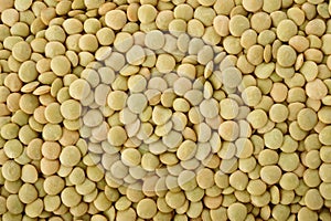 Green lentils background