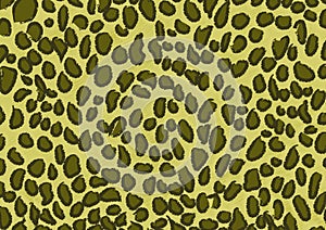 Green leopard skin texture background wallpaper design