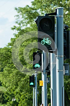 Green light for bicycles