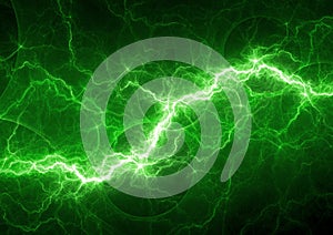 Green lightning