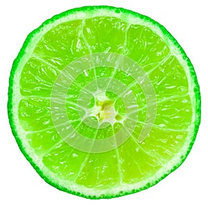 Green Lime Fruit Slice