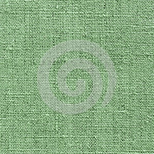Green linen texture for the background photo