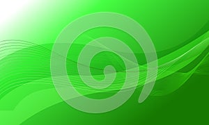 green lines curve wave abstract techonology background photo