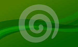 green lines curves wave smooth gradient abstract background