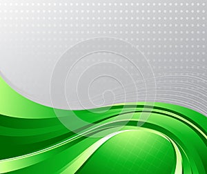 Green liquid background