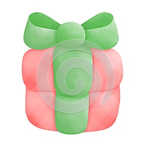 red green gift box