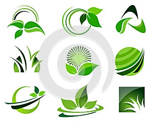 Green Logo Set photo