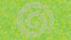 Green Low Poly Geometric Abstract Background
