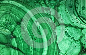 Green malachite beautiful dark texture macro