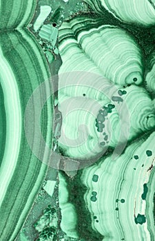 Green malachite fine texture macro