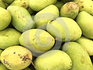 Green mangos