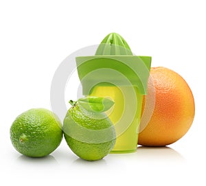 Green manual juicer and citrus fruit