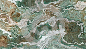 Green marble background