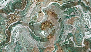 Green marble background