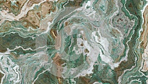 Green marble background