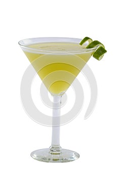 Green Martini Cocktail