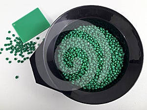 Green masterbatch granule