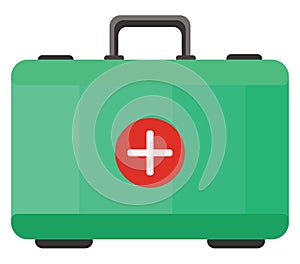 Green med kit, icon