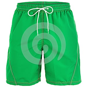 Green men shorts for swimming