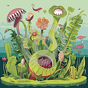 Green Menace: The Fierce World of Carnivorous Plants