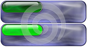 Green Metal Rollover