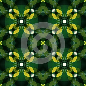 Green modern abstract texture. Detailed background illustration. Seamless tile. Textile print pattern. Home decor fabric design sa