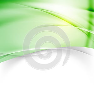 Green modern background design template